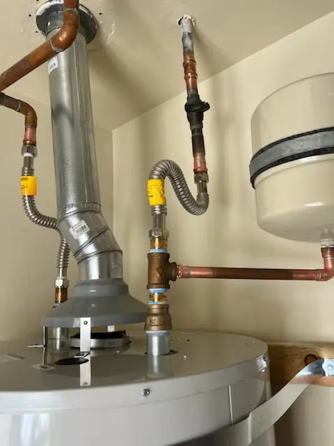 Water heater installation and plumbing repair in Ramah